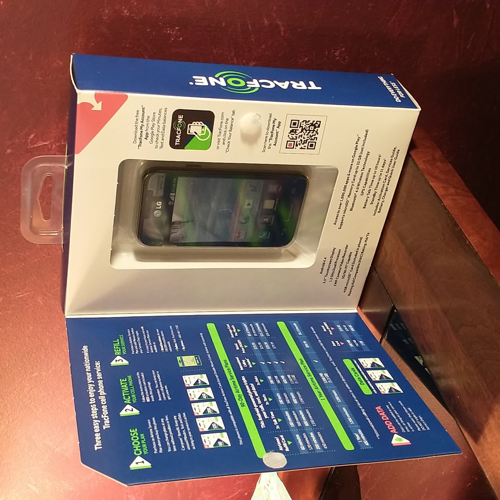 LG TracFone Optimus Fuel Android Smartphone - NIB (2 Units for sale)